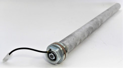 ANODO MAGNESIO Ø32x500 tappo 1"1/4 Con anello PTFE e  cavetto