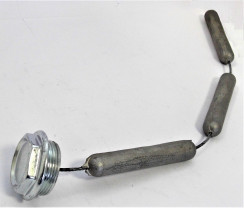 ANODO CON 3 ELEMENTI A CATENA tappo 1"1/2